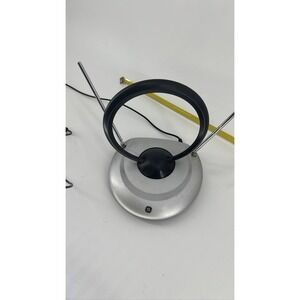 GE Indoor Loop Rabbit Ears Antenna 4K 1080P HD VHF UHF